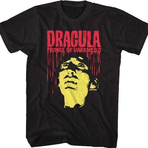 Dracula Prince Of Darkness Bloody Logo Hammer Films T-Shirt