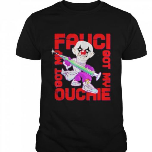 FAUCI OUCHIE CLOWN VALENTINE SCIENCE FAUCH VALENTINE DAY SHIRT