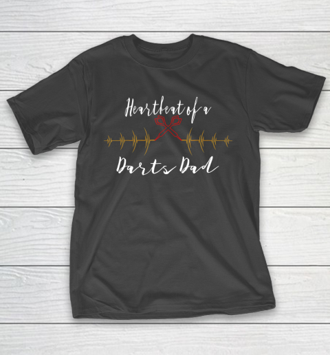 Father gift shirt Heartbeat of a Darts Dad funny lovers gifts father papa T Shirt T-Shirt Father gift shirt Heartbeat of a Darts Dad funny lovers gifts father papa T Shirt T-Shirt