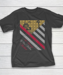 Father gift shirt Vintage Flag Veteran In Memory Of Our Fallen Father lovers T Shirt T-Shirt