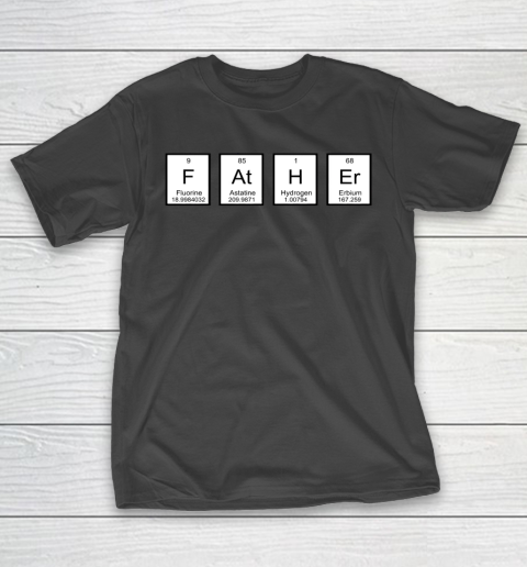 Father’s Day Funny Gift Ideas Apparel  FAtHEr two T Shirt T-Shirt