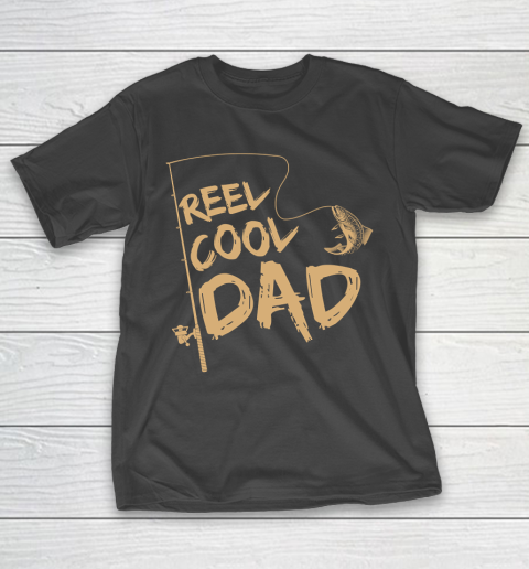 Father’s Day Funny Gift Ideas Apparel  Fishing Reel Cool Dad Dad Father T Shirt T-Shirt