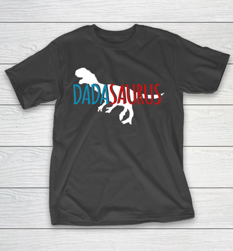 Father’s Day Funny Gift Ideas Apparel  Mens Dadasaurus Funny Fathers Day Dinosaur For Guys T Shirt T-Shirt