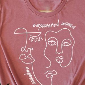 Feminist Shirt, Empowered Woman Shirt, Woman Empower Gift, Minimalist Shirt, Woman Gifts, Feminism Shirt