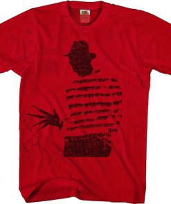 Freddy Silhouette Nightmare On Elm Street T-Shirt