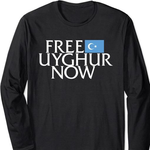 Free Uyghur Now shirt