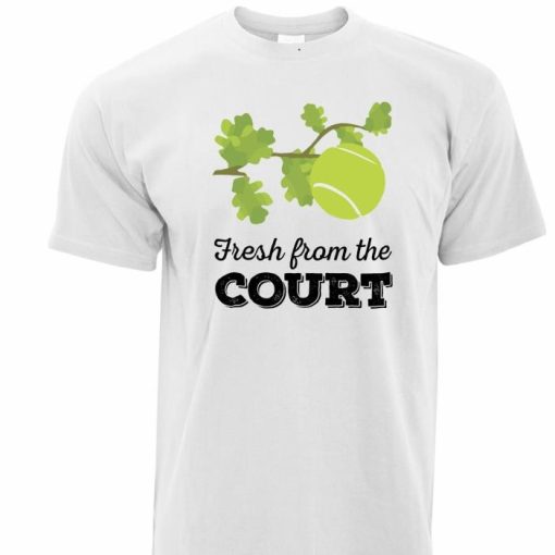 Fresh From The Court Slogan Wimbledon Sports Ball Shirt