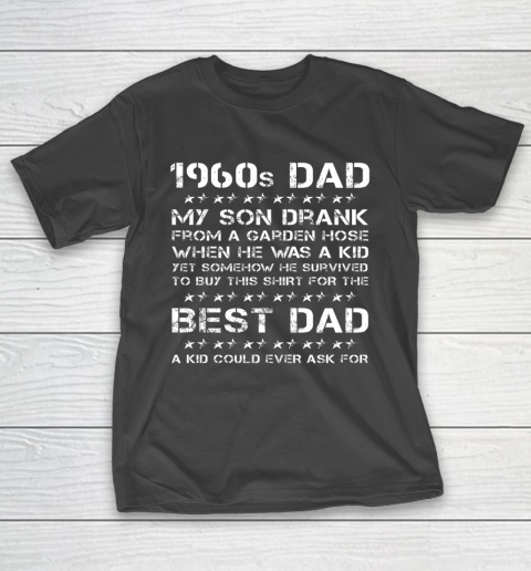 Funny 1960s Dad And Son Father’s Day T-Shirt