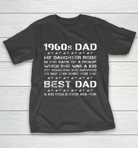 Funny 1960s Dad Girl Dad And Daughter Father’s Day T-Shirt