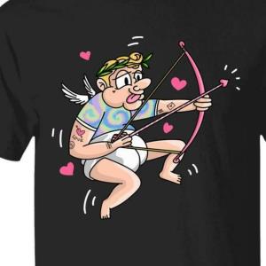 Funny Hippie Cupid Shirt