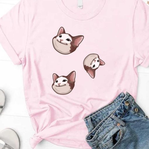 Funny Meme Beluga Cat Discord Shirt