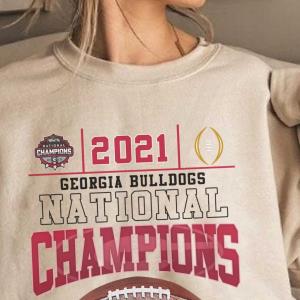 Georgia Bulldogs 2021 National Championship Sweatshirt