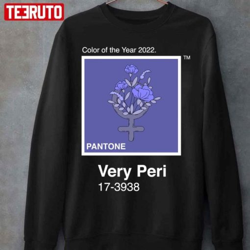 Girl Power Very Peri Flower Sweatshirt