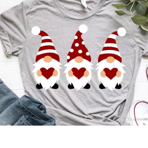 Gnomes with Hearts, Valentines Gnomes, Valentines Day Shirt