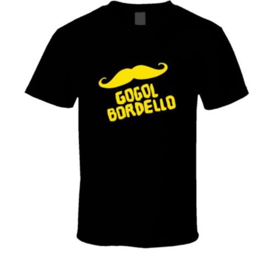 Gogol Bordello Punk Rock Logo Shirt