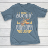 GrandFather gift shirt Best Buckin’ Grandpa Ever Shirt Deer Hunting Bucking Fathers T Shirt T-Shirt