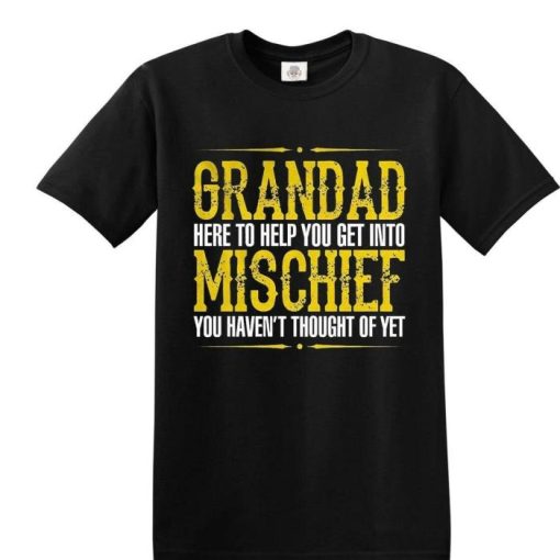Grandad Mischief Mens Funny Shirt