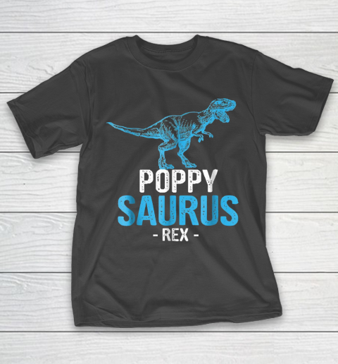 Grandpa Funny Gift Apparel  Father’s Day Gift For Grandpa Poppysaurus Rex T-Shirt