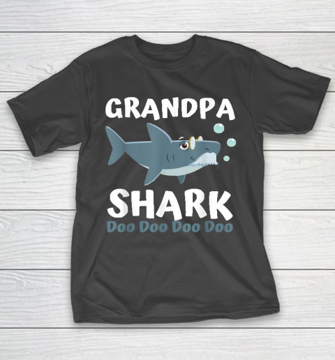 Grandpa Funny Gift Apparel  Fathers Day Gift From Wife Kids Baby Grandpa T-Shirt