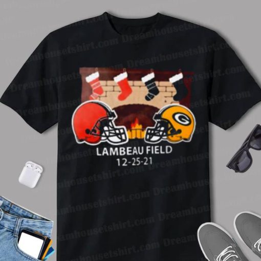 Green Bay Packers vs Cleveland Browns Lambeau Field 12 25 21 Shirt