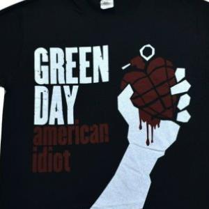 Green Day Mens American Idot Shirt