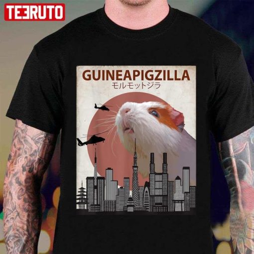 Guineapigzilla Funny Guinea Pig Shirt