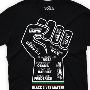 Hand logo Black History Month T-Shirt