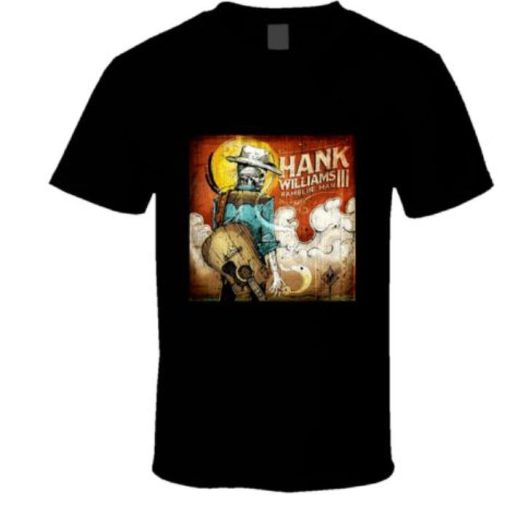 Hank Williams Jr Musician Hawk3 Logo Shirt