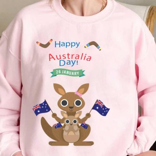 Happy Australia Day Happy Australia Day Sweatshirt
