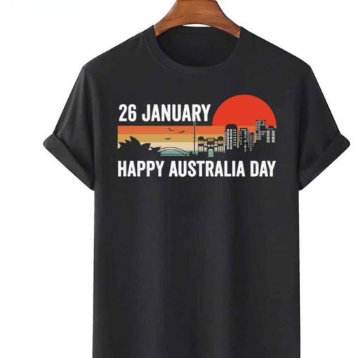 Happy Australia Day Retro Vintage Sydney Australia Day Shirt