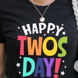 Happy Twosday 222 Numbers tuesday 2 22 22 Shirt
