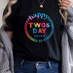 Happy Twosday Cirle T-Shirt