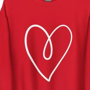Heart Outline Valentine’s Shirt