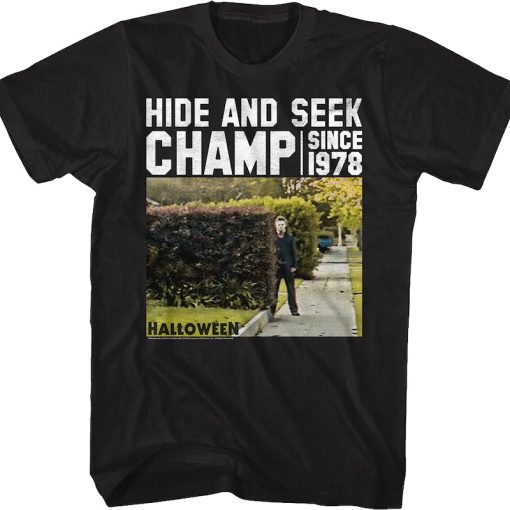 Hide And Seek Champ Halloween T-Shirt
