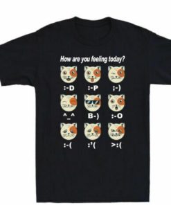 How Are You Feeling Today Funny Cat Shirt 1