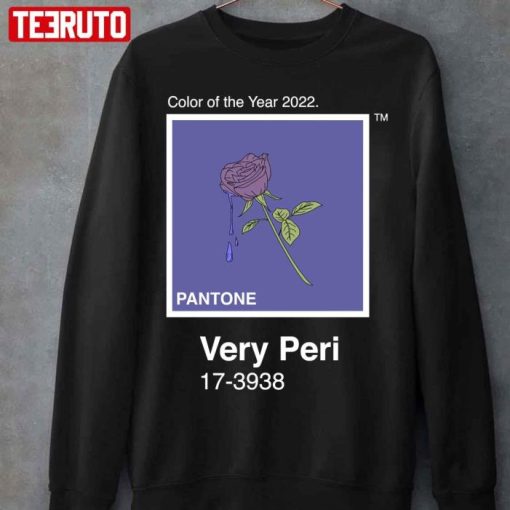 Hurted Flower Crying In Very Peri Sweatshirt