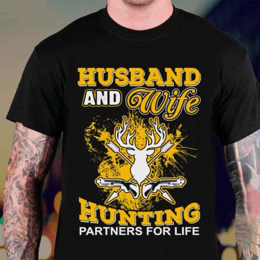 Husband And Wife Hunting Partners For Life Shirt