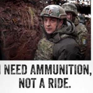 I Need Ammunition, Not A Ride Ukraine Volodymyr Zelensky Shirt