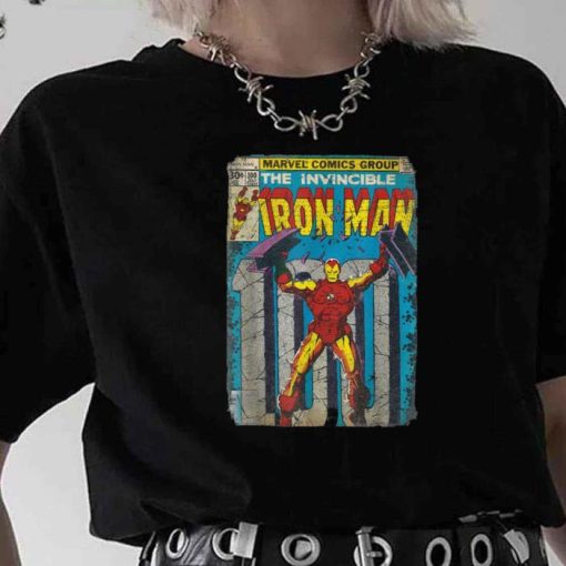 Iron Man Classic Retro Comic Shirt