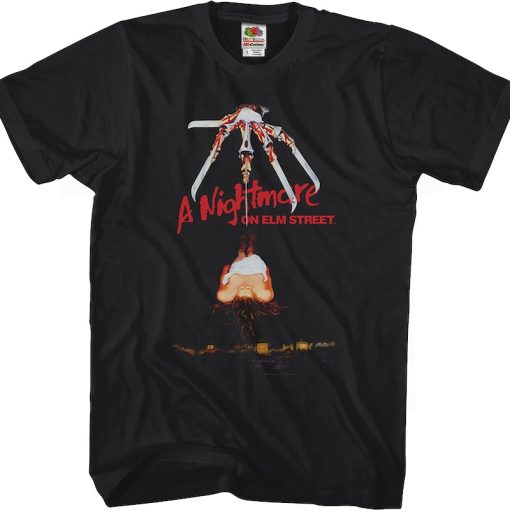 Italian Movie Poster Nightmare On Elm Street T-Shirt