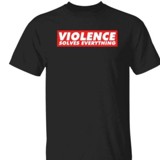 Jake Shields Violence Solves Everything Shirt