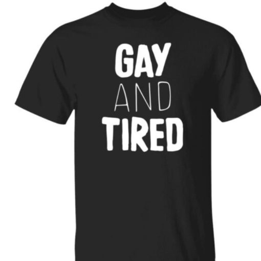 Jason Trevino Lizard Kween Gay And Tired Shirt