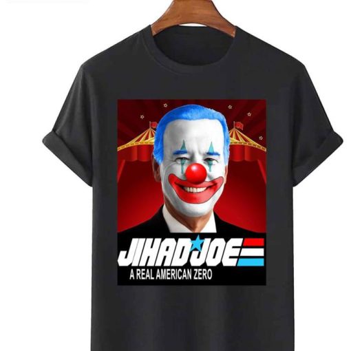 Jihad Joe A Real American Zero Funny Clown Face Shirt