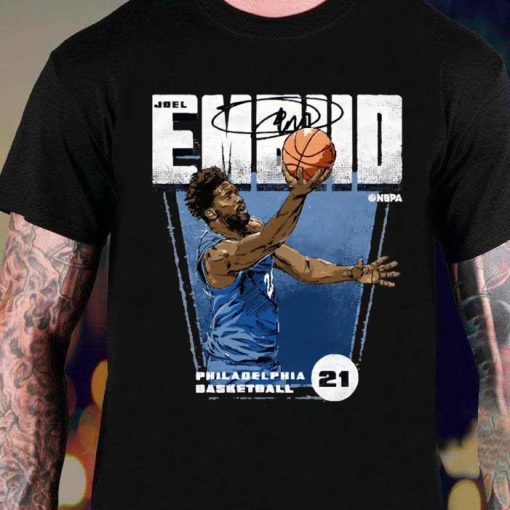 Joel Embiid For Philadelphia 76ers Shirt