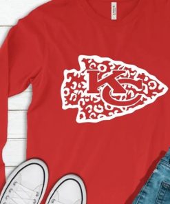 KC Chiefs Leopard football shirt 1