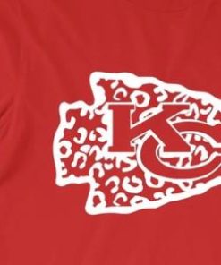 KC Chiefs Leopard football shirt 1 KC Chiefs Leopard football shirt 2