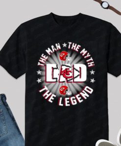 Kansas City Chiefs Dad The Man The Myth The Legend Shirt 1