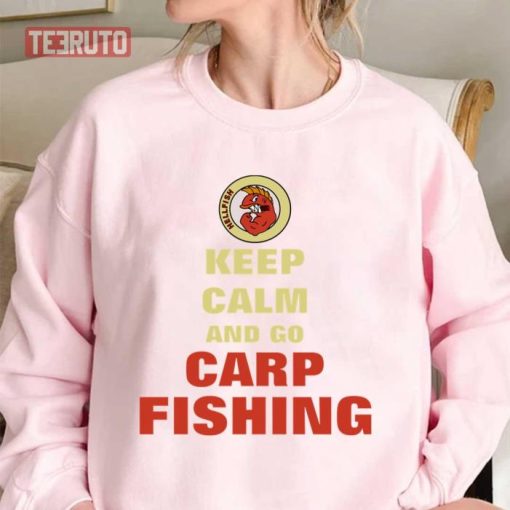 Keep Calm And Go Carp Fishing Sweatshirt