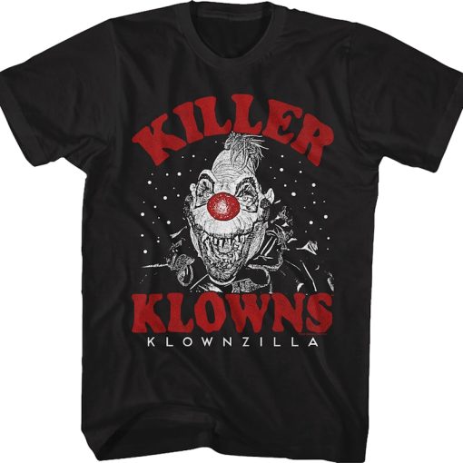 Klownzilla Klose-Up Killer Klowns From Outer Space T-Shirt