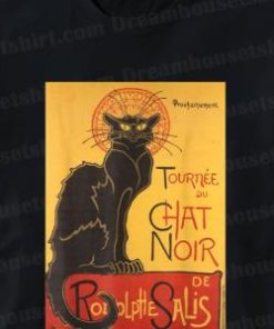 Le Chat Noir The Black Cat by Steinlen Shirt 1 Le Chat Noir The Black Cat by Steinlen Shirt 2